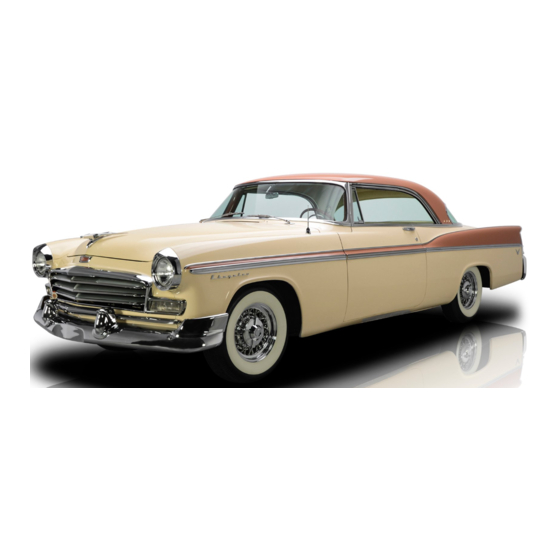 Chrysler C-300 1955 Service Manual