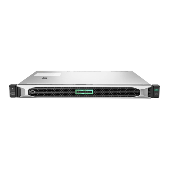 HPE ProLiant DL160 Gen10 Maintenance And Service Manual