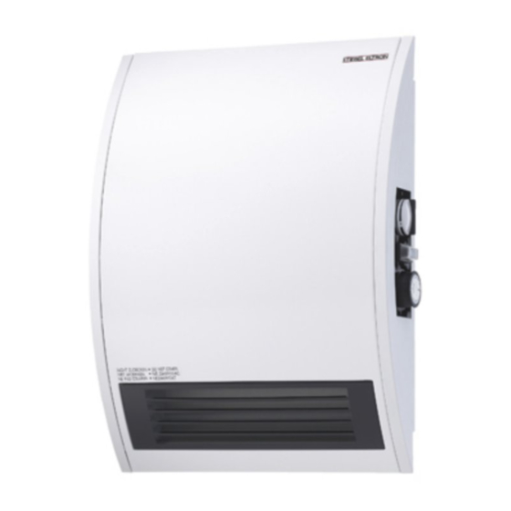 STIEBEL ELTRON convent CKZ 20 S euro Operating And Installation Instructions