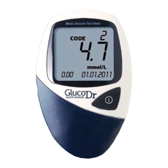 All Medicus GlucoDr SuperSensor User Manual