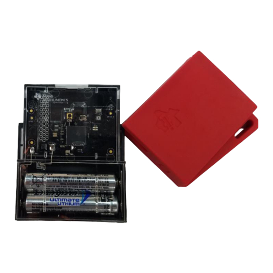 Texas Instruments SimpleLink Wi-Fi SensorTag CC3200 User Manual