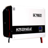 TCE KRONOS K7 Installation, Use And Maintenance Manual