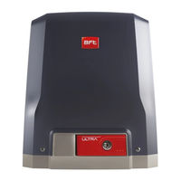 Bft DEIMOS ULTRA BT A 400 Installation And User Manual