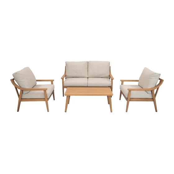 Blue Sky Outdoor Living GENOVA OFGENOVA4PC Manuals