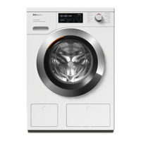 Miele WEI 865 Excellence Operating Instructions Manual
