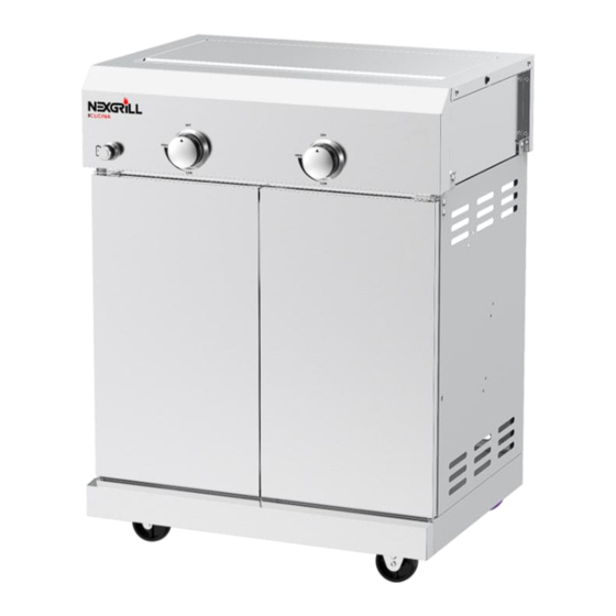 Nexgrill CCNRANGEQ Operating	 Instruction