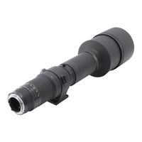 Nikon Nikkor ED 800mm f/8 IF Instruction Manual