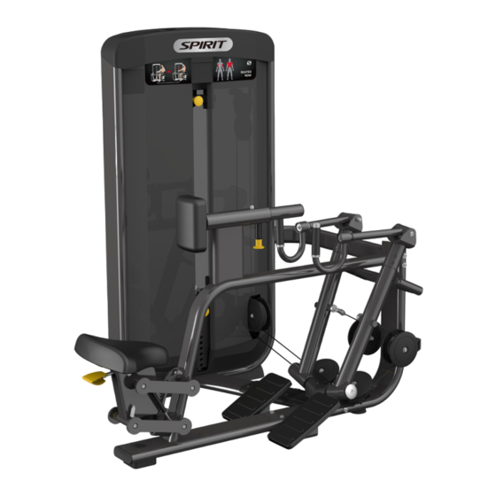 Dyaco SPIRIT SP-3507 Manuals