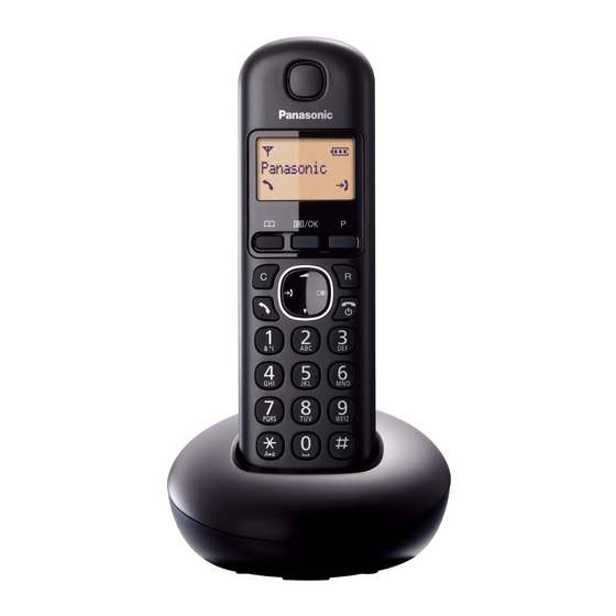 Panasonic KX-TGBA20 Operating Instructions Manual