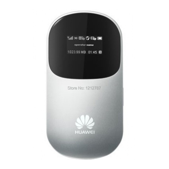 Huawei E560 Quick Start Manual