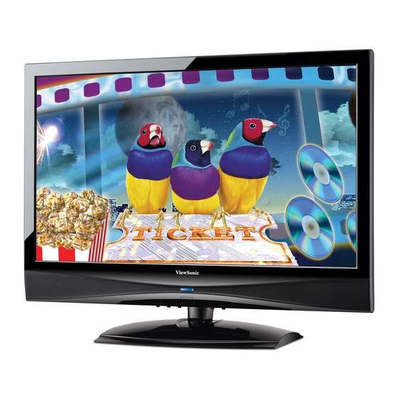 ViewSonic VT2430 - 24" LCD TV User Manual