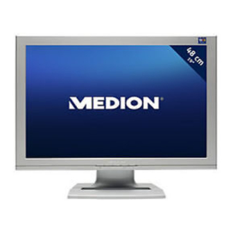 Medion TFT Color Monitor Operating Instructions Manual