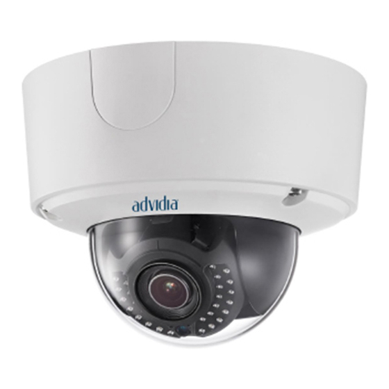 User Manuals: advidia A-44-IR V2 Indoor Security Camera