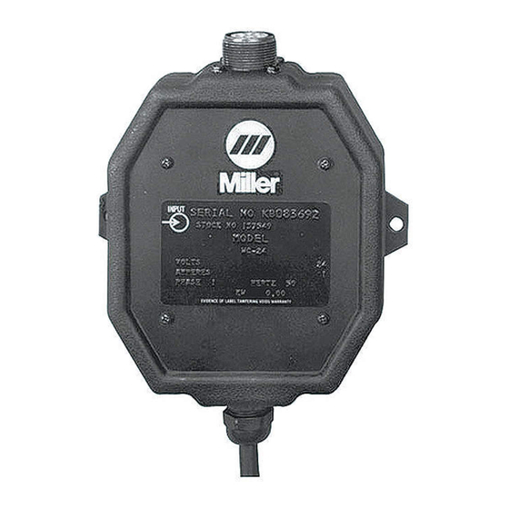 Miller Electric WC-24 Manuals