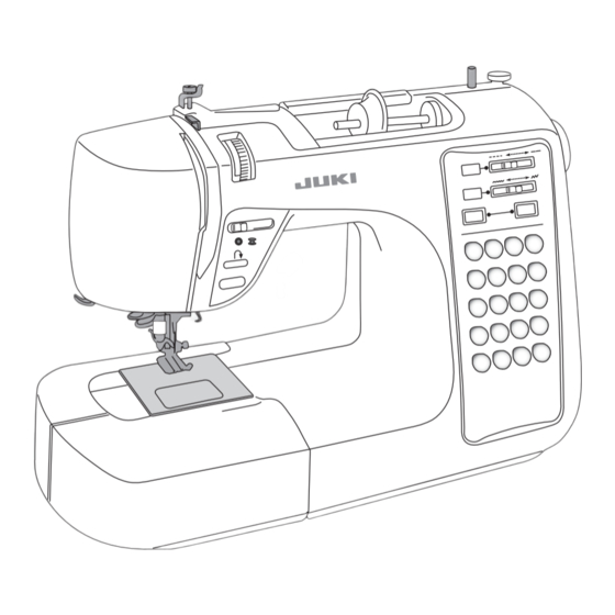JUKI HZL-E61 Instruction Manual