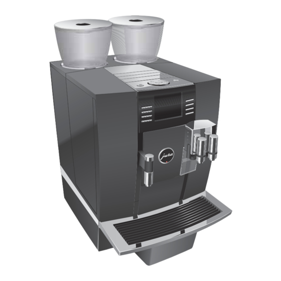 Jura GIGA X8c Professional Technical Documentation