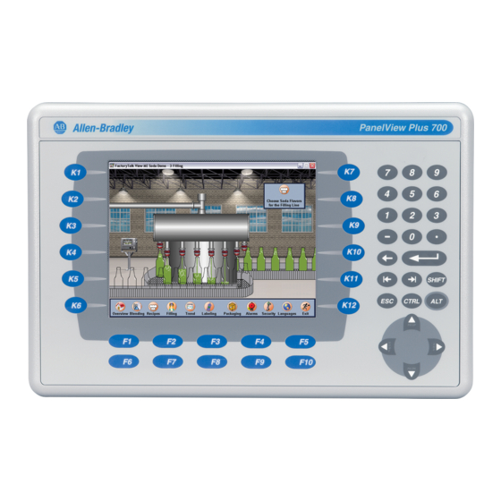 Allen-Bradley PanelView Plus 2711P User Manual