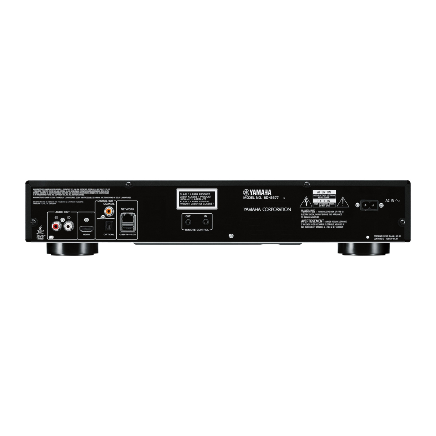 YAMAHA 作り替える BD-A1060(B)