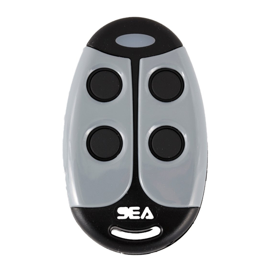 SEA Coccinella Master Plus Manual