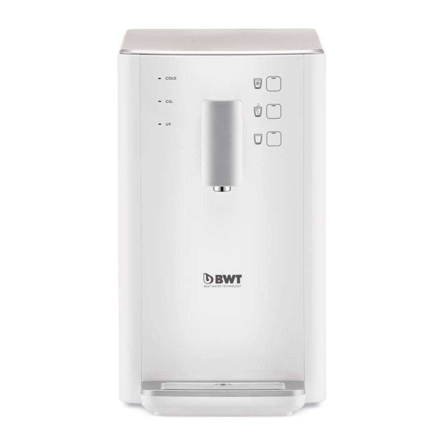 BWT AQA drink Pro 20 HCS Installation And Operating Instructions Manual