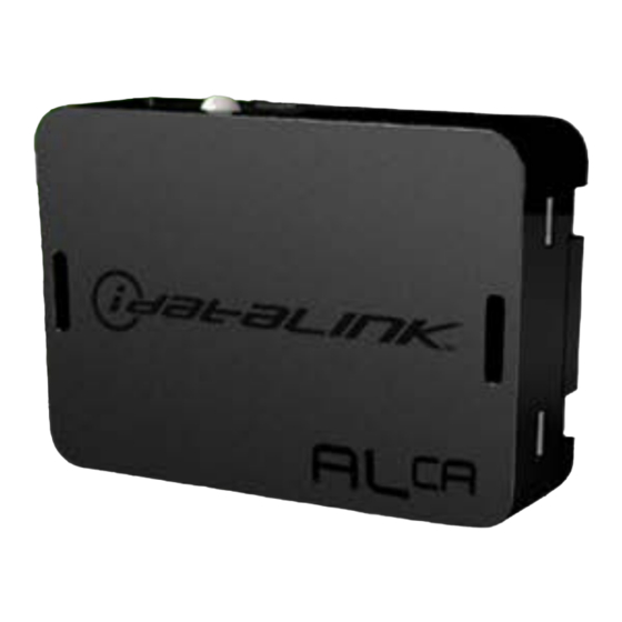 ADS idatalink COM-ALRS-VW2-ADS-ALCA-EN Manuals