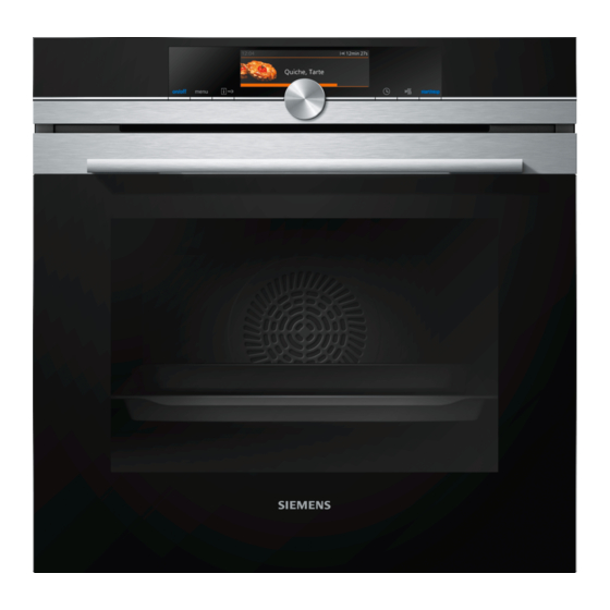 Siemens HB678GBS6 Instruction Manual