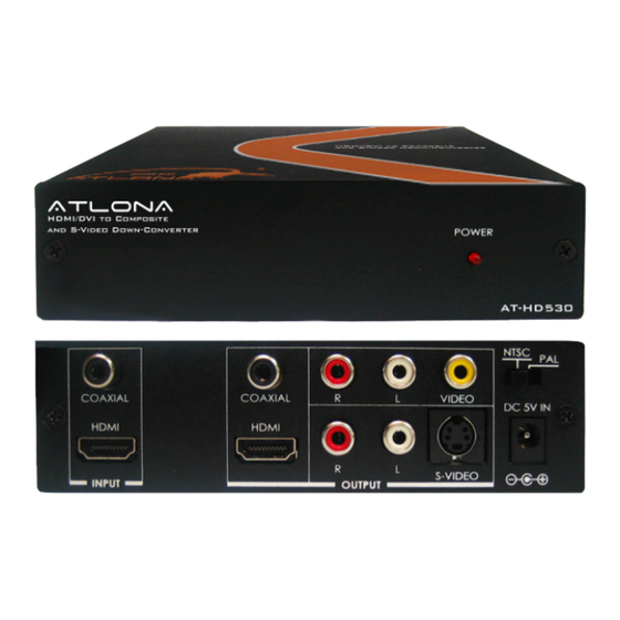 Atlona AT-HD530 User Manual