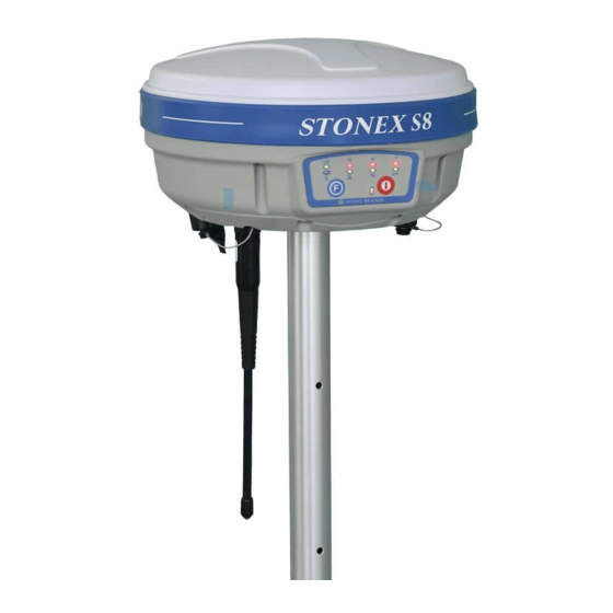 STONEX S8 GNSS GPS Receiver Manuals