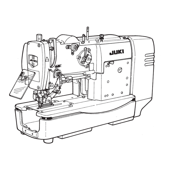 JUKI LBH-1700 Series Engineer's Manual