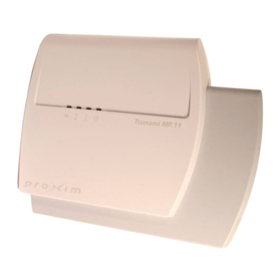 Proxim Tsunami MP.11 Installation And Management Manual