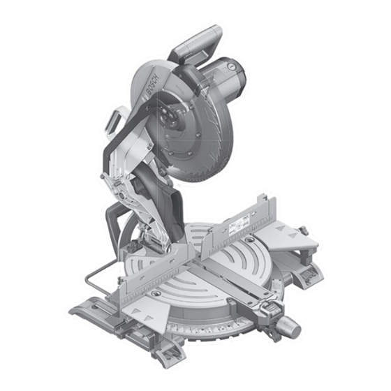 Bosch Professional GCM 12 JL Original Instructions Manual