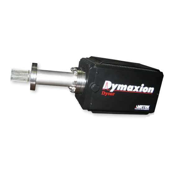 Ametek Dycor DM100 Gas Analyzer Manuals