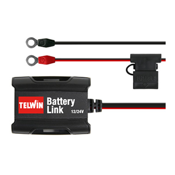 Telwin Battery Link Instruction Manual
