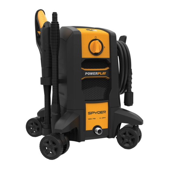 Powerplay SPY1800V Pressure Washer Manuals