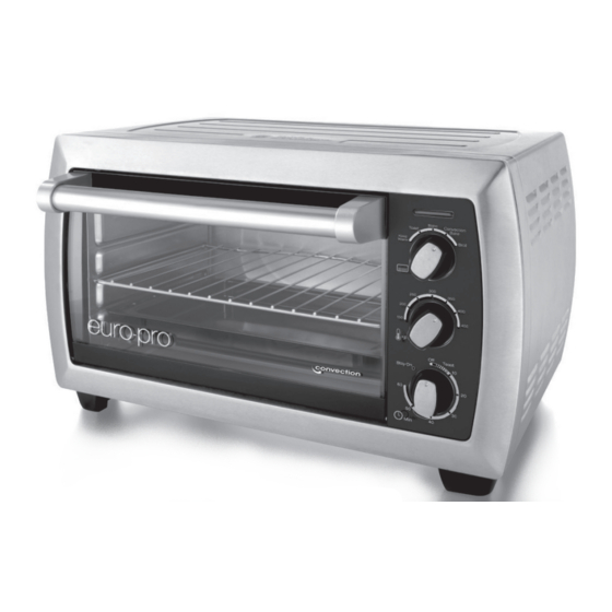 Euro-Pro TO176 Countertop Toaster Oven Manuals