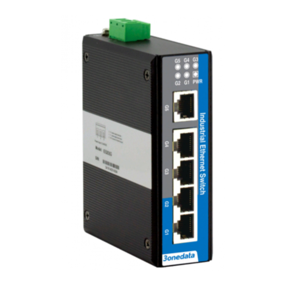 3onedata IES205G Quick Installation Manual