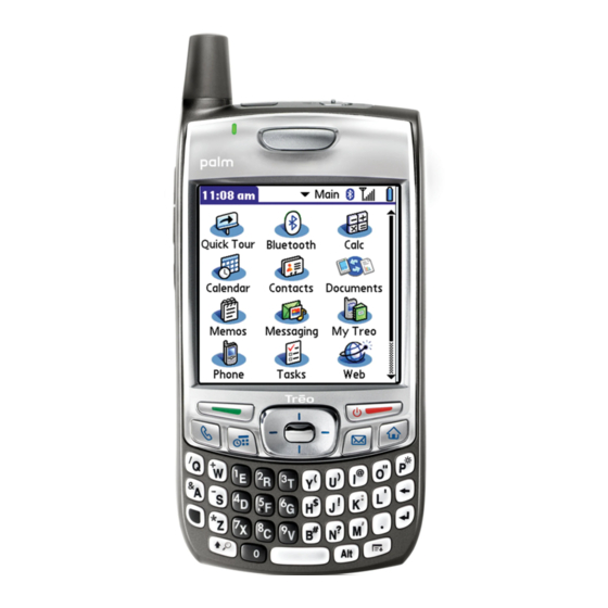 Palm Treo 700p Getting Started Manual