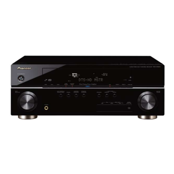 Pioneer VSX-919AH Specifications