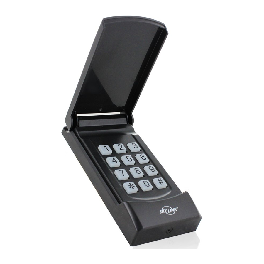 SkyLink KN-318 - Garage Door Remote Control Manual