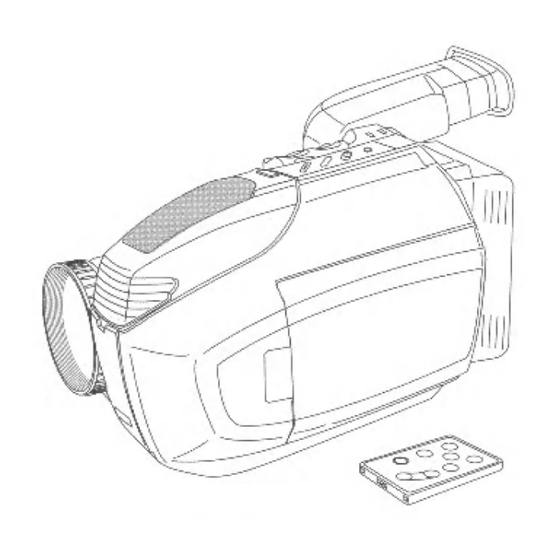 Panasonic Palmcorder PalmSight PV-L550 Operating Instructions Manual