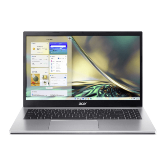 Acer Aspire 3 A315-24P-R9L1 User Manual