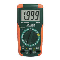 Extech Instruments MN15A User Manual
