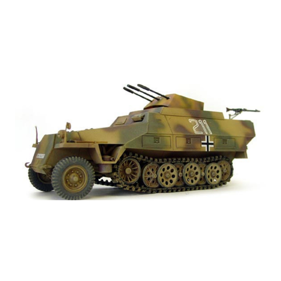 Eduard Sd.Kfz.251/21 Ausf.D Manual