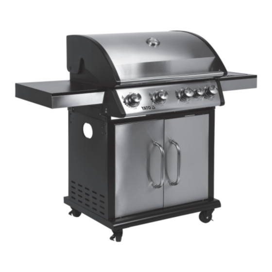 YATO YG-20012 Gas Grill Manuals