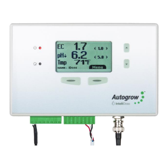 Autogrow IntelliDose Installation And User Manual