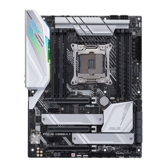 Asus Prime X299-A II Manuals