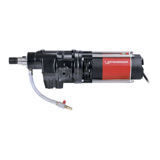 Rothenberger RODIADRILL 500 Instructions For Use Manual