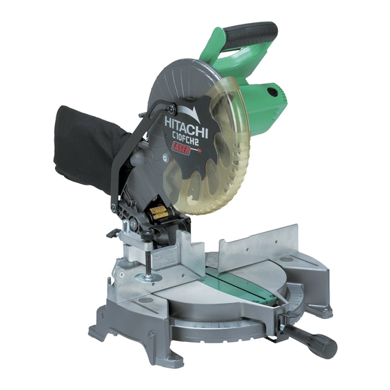 HIKOKI C 10FCH2 Handling Instructions Manual