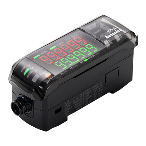 Autonics BD Series Product Manual