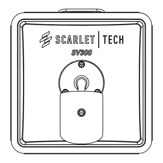 Scarlet Tech SV300 Manuals